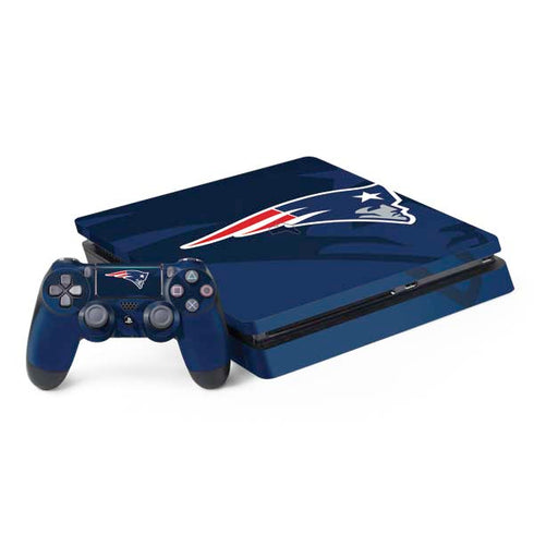 NFL New England Patriots Double Vision PS4 Slim Bundle Skin